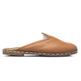 Men's Coconut Brown Shearlings from Atlantis Handmade Shoes