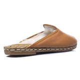 Women's Coconut Brown Shearlings from Atlantis Handmade Shoes