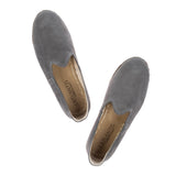 Women's Gray Slip On Shoes from Atlantis Handmade Shoes