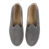 Men's Gray Slip On Shoes from Atlantis Handmade Shoes