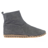 Men's Gray Shearling Boots From Atlantis Handmade Shoes