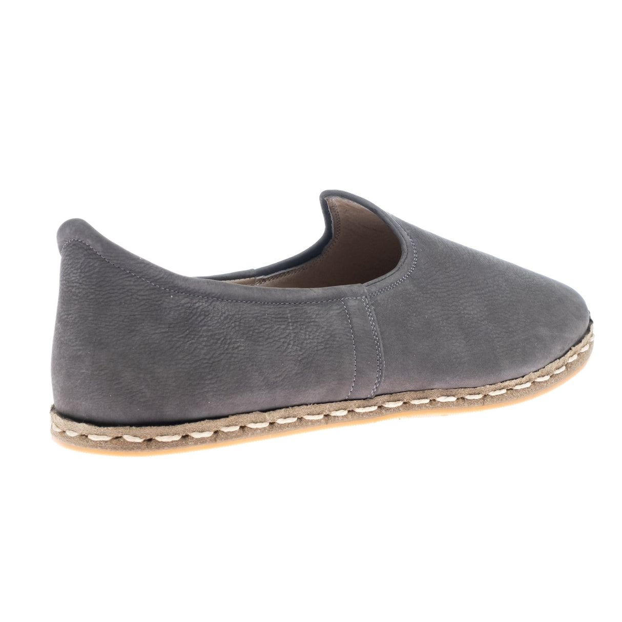 Men's Gray Slip On Shoes from Atlantis Handmade Shoes