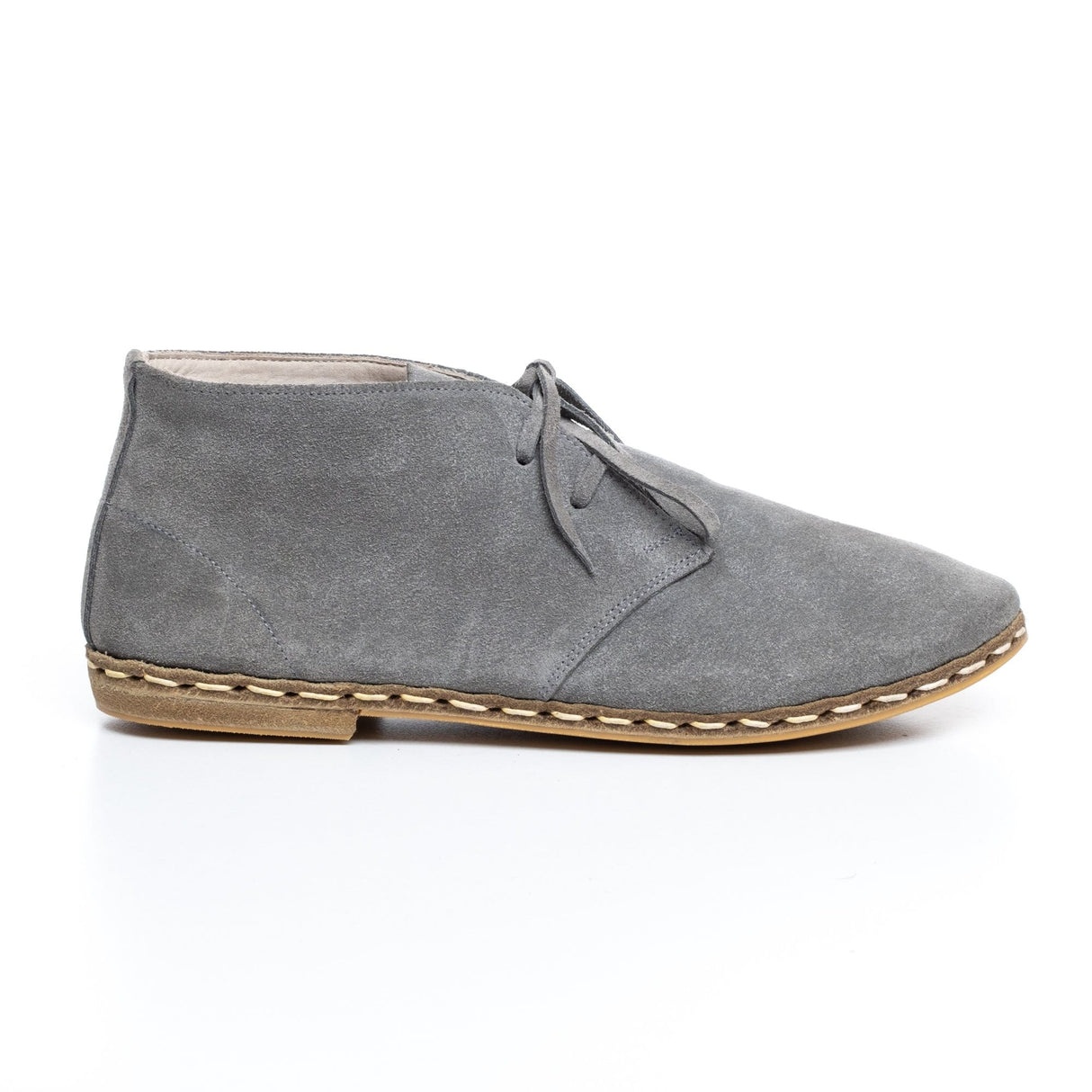 Men's Gray Boots From Atlantis Handmade Shoes