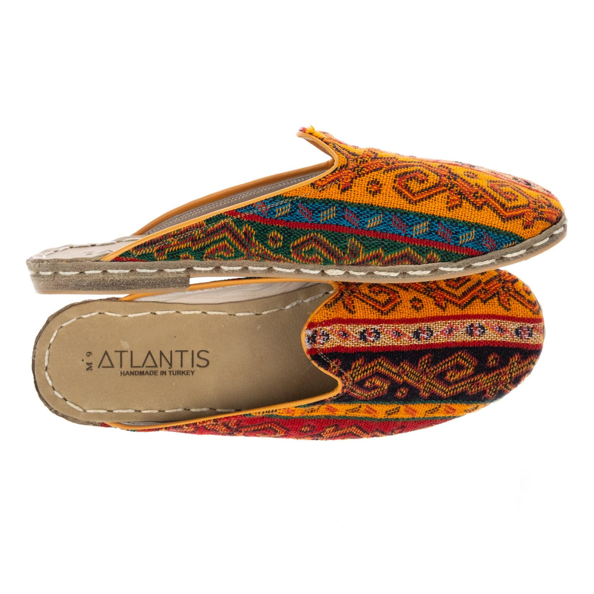 Men's Kilim Slippers from Atlantis Handmade Shoes