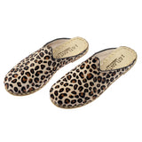Men's Leopard Slippers from Atlantis Handmade Shoes