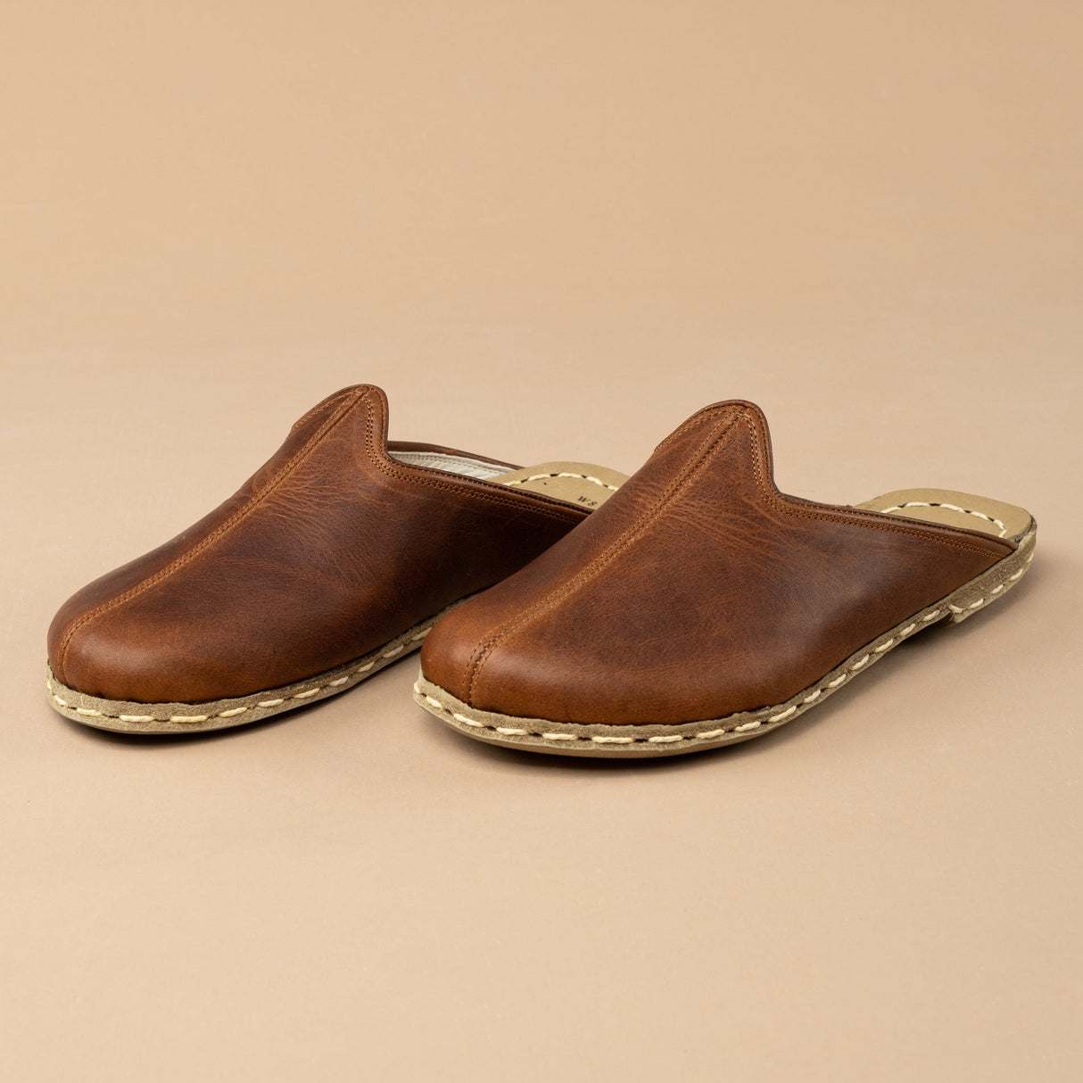Women's Lion Barefoot Slippers from Atlantis Handmade Shoes