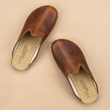Women's Lion Barefoot Slippers from Atlantis Handmade Shoes