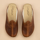 Women's Lion Barefoot Slippers from Atlantis Handmade Shoes