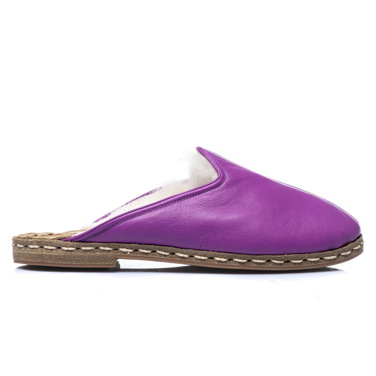 Men's Purple Shearlings from Atlantis Handmade Shoes
