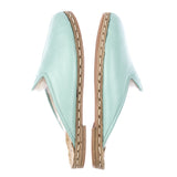 Men's Aqua Shearlings from Atlantis Handmade Shoes