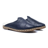 Men's Navy Furs from Atlantis Handmade Shoes