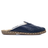 Men's Navy Shearlings from Atlantis Handmade Shoes