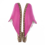 Women's Fuchsia Slippers from Atlantis Handmade Shoes
