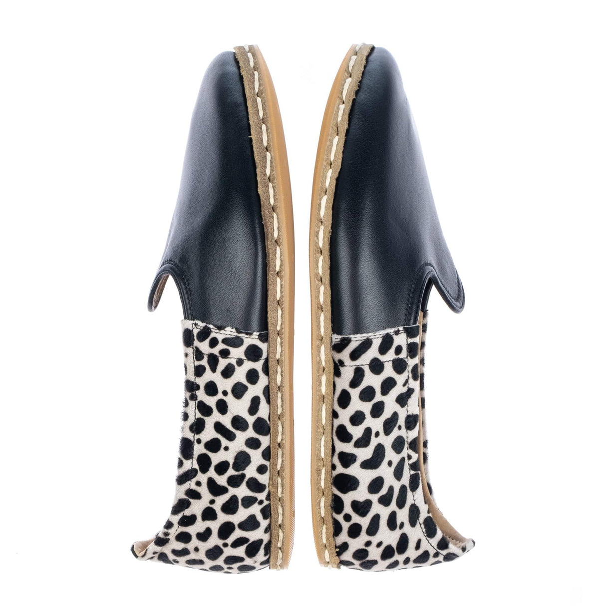 Women's Polka Dots Slip On Shoes from Atlantis Handmade Shoes