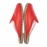 Men's Red Shearlings from Atlantis Handmade Shoes