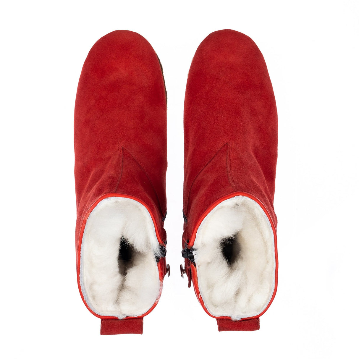 Men's Red Boots from Atlantis Handmade Shoes