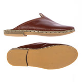 Men's Cacao Slippers from Atlantis Handmade Shoes