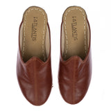 Women's Cacao Slippers from Atlantis Handmade Shoes