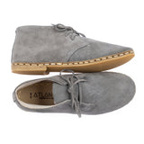 Women's Gray Boots from Atlantis Handmade Shoes