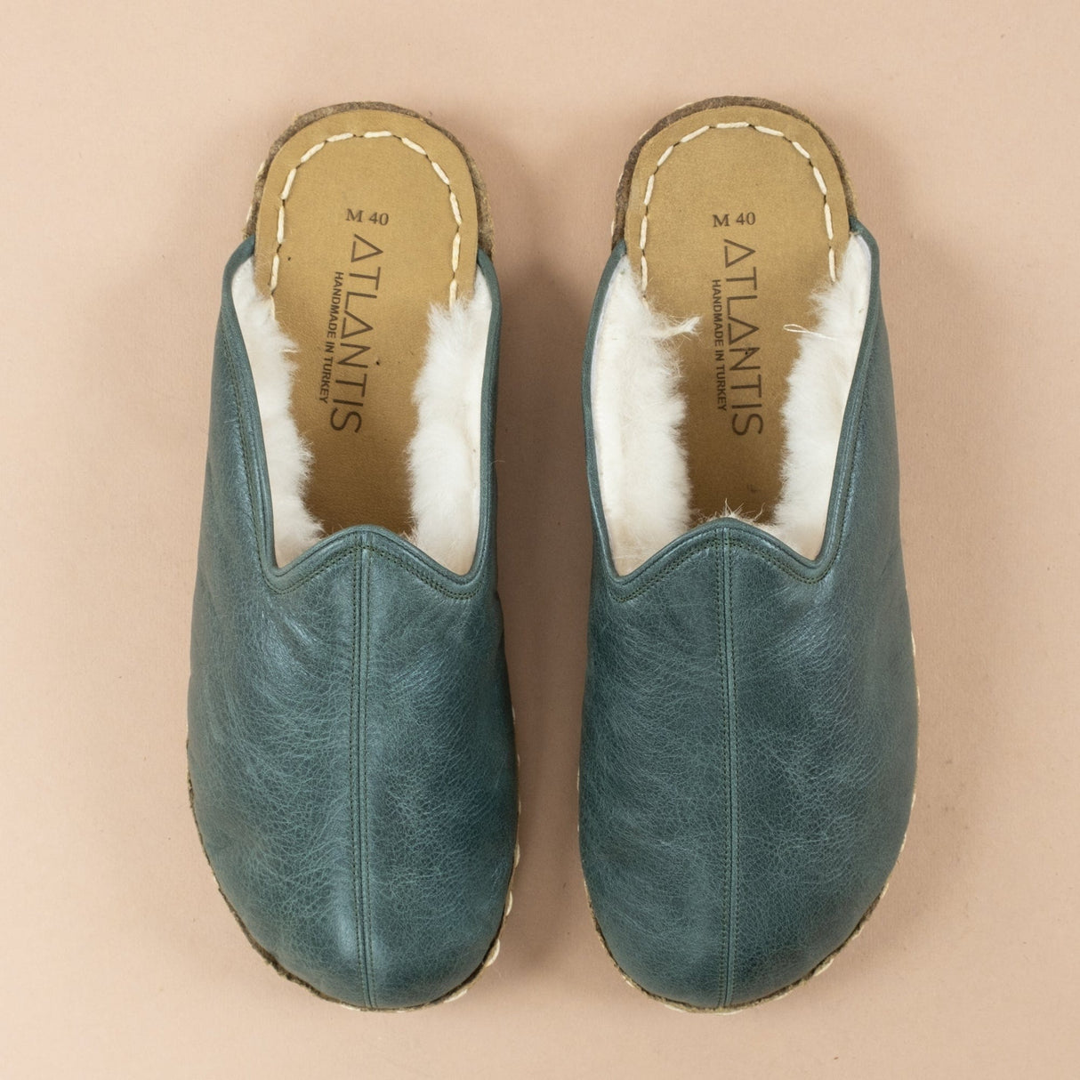 Men's Toledo Barefoot Shearlings from Atlantis Handmade Shoes