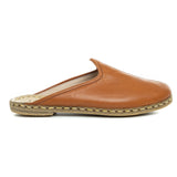 Men's Cocoa Brown Slippers from Atlantis Handmade Shoes