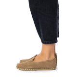 Women's Desert Sand Slip On Shoes from Atlantis Handmade Shoes