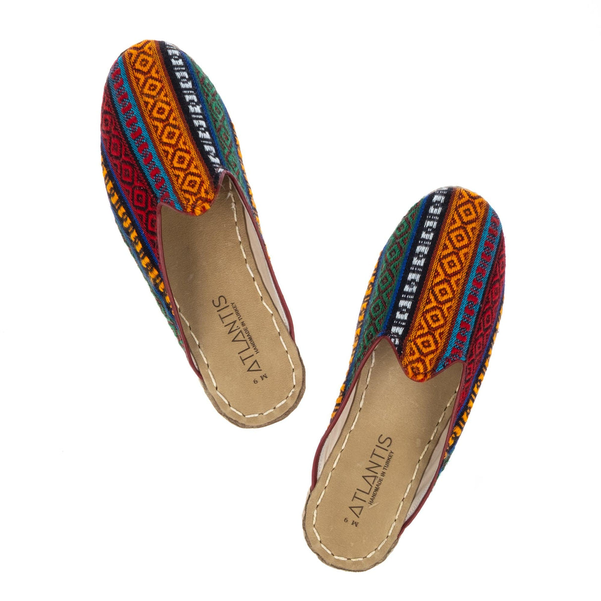 Men's Green Kilims from Atlantis Handmade Shoes