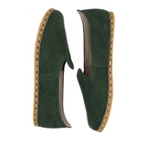 Men's Green Nubucks from Atlantis Handmade Shoes