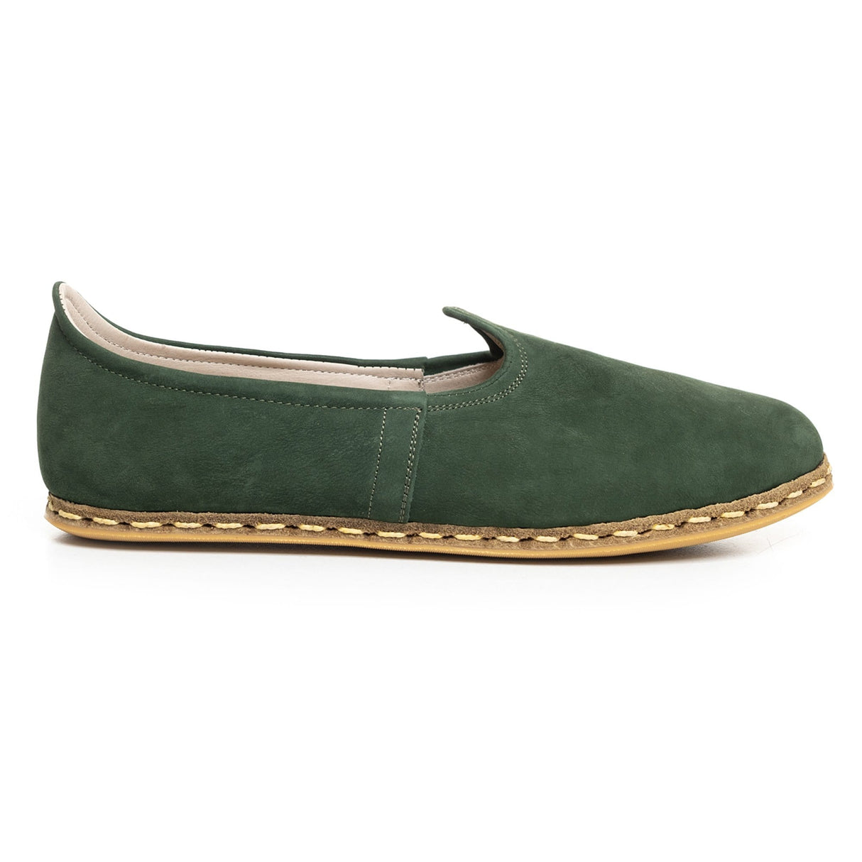 Men's Green Nubucks from Atlantis Handmade Shoes