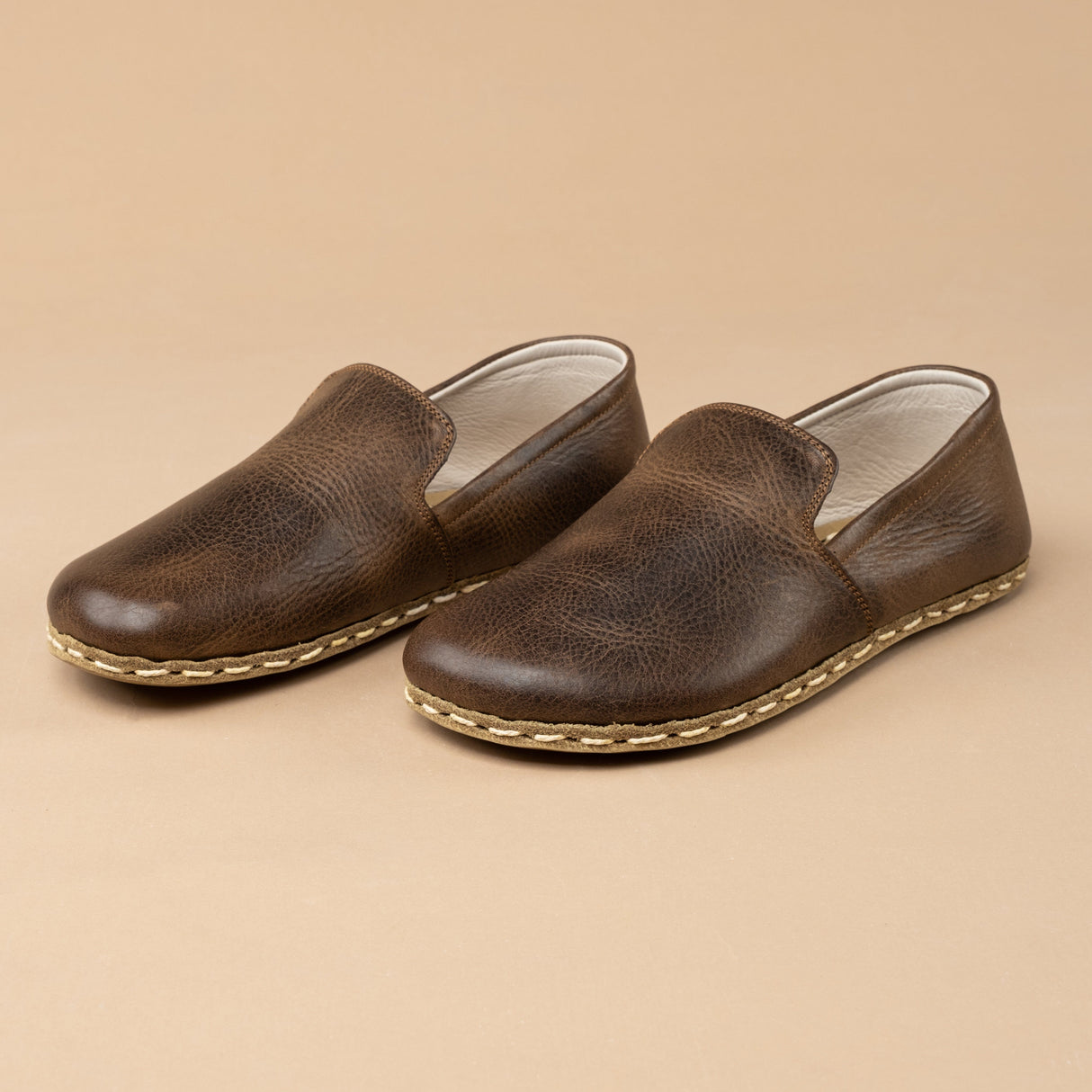 Women's Coffee Minimalists from Atlantis Handmade Shoes