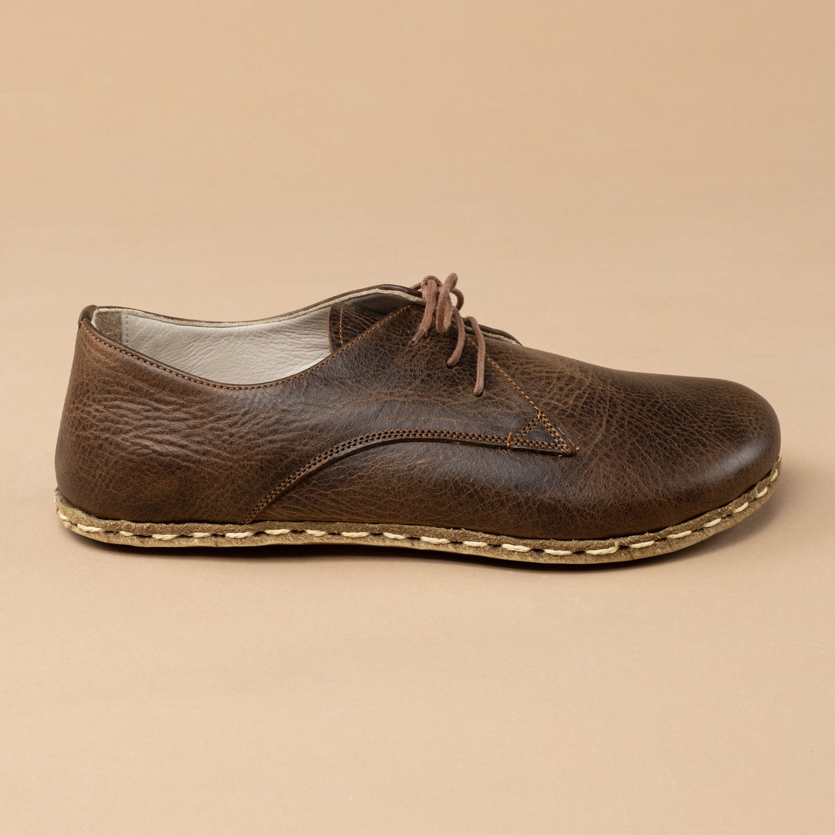 Men's Coffee Oxfords from Atlantis Handmade Shoes