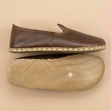 Women's Coffee Barefoots from Atlantis Handmade Shoes