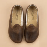 Men's Coffee Barefoots from Atlantis Handmade Shoes