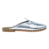 Men's Silver Slippers From Atlantis Handmade Shoes