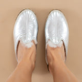 Men's Silver Shearlings from Atlantis Handmade Shoes