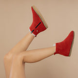 Men's Red Boots from Atlantis Handmade Shoes