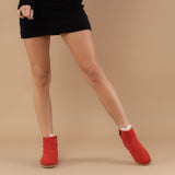 Men's Red Boots from Atlantis Handmade Shoes