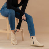Men's Beige Boots from Atlantis Handmade Shoes