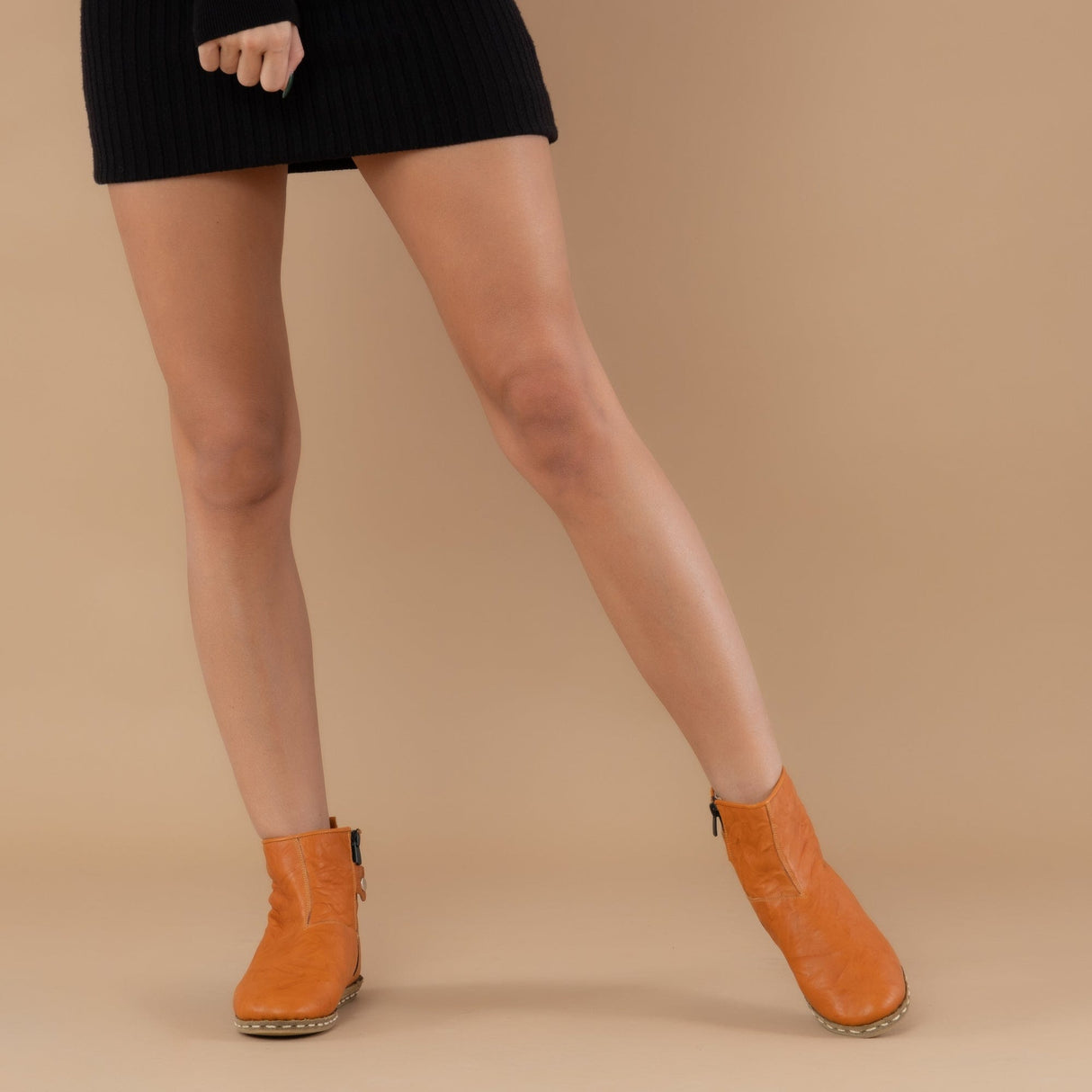 Men's Camel Boots From Atlantis Handmade Shoes