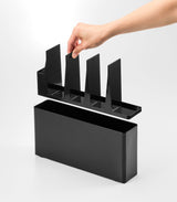 Utensil & Thin Cutting Board Holder - Steel from Yamazaki Home