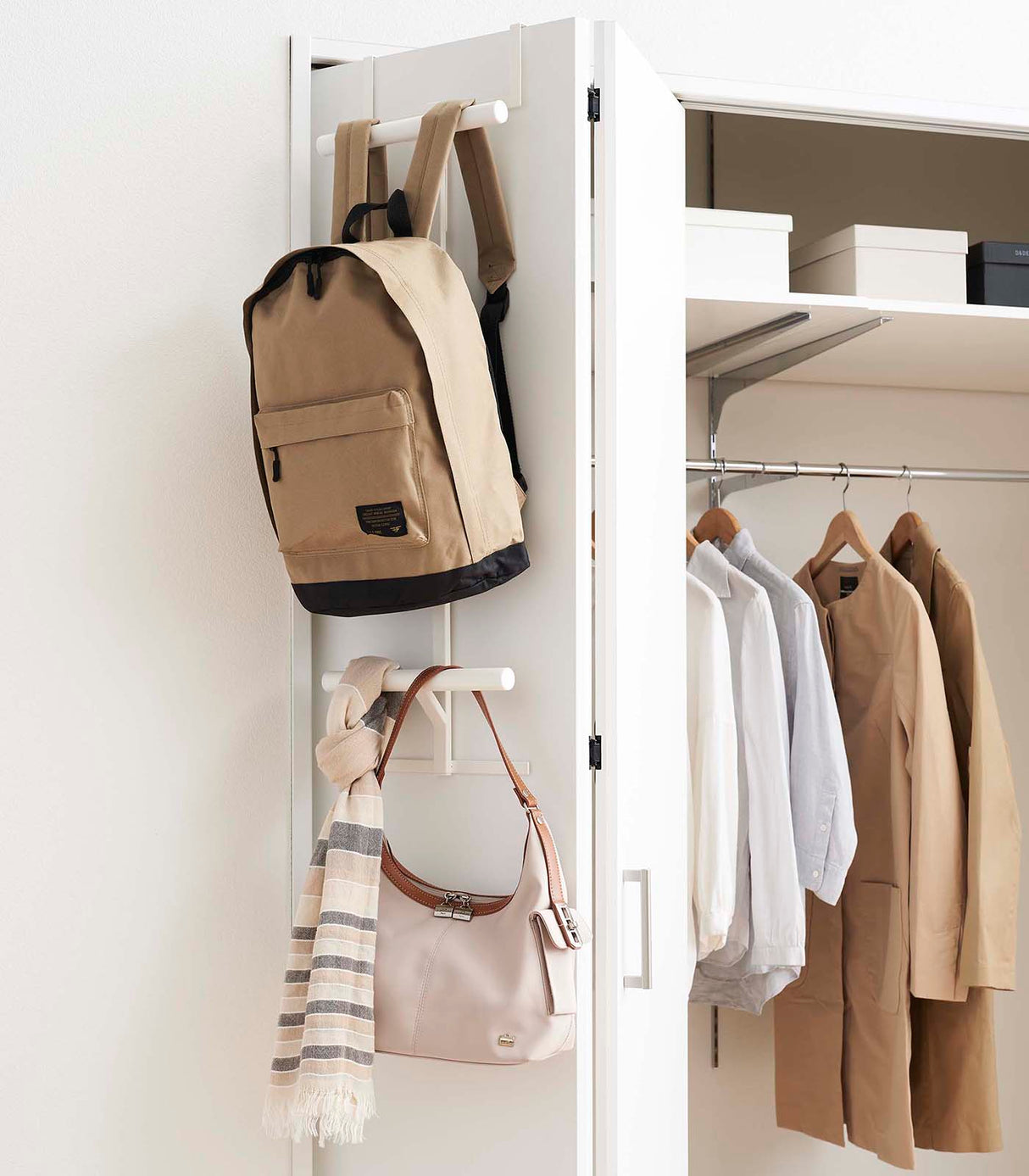 Over-the-Door Backpack Hanger - Steel from Yamazaki Home