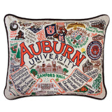 Auburn University Collegiate Hand-Embroidered Pillow from Quirks!