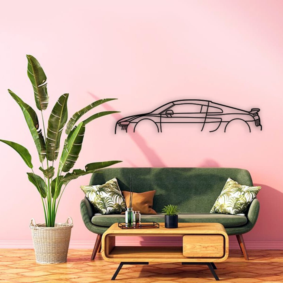 Audi R8 Car Silhouette from VITAHOME DESIGN LLC