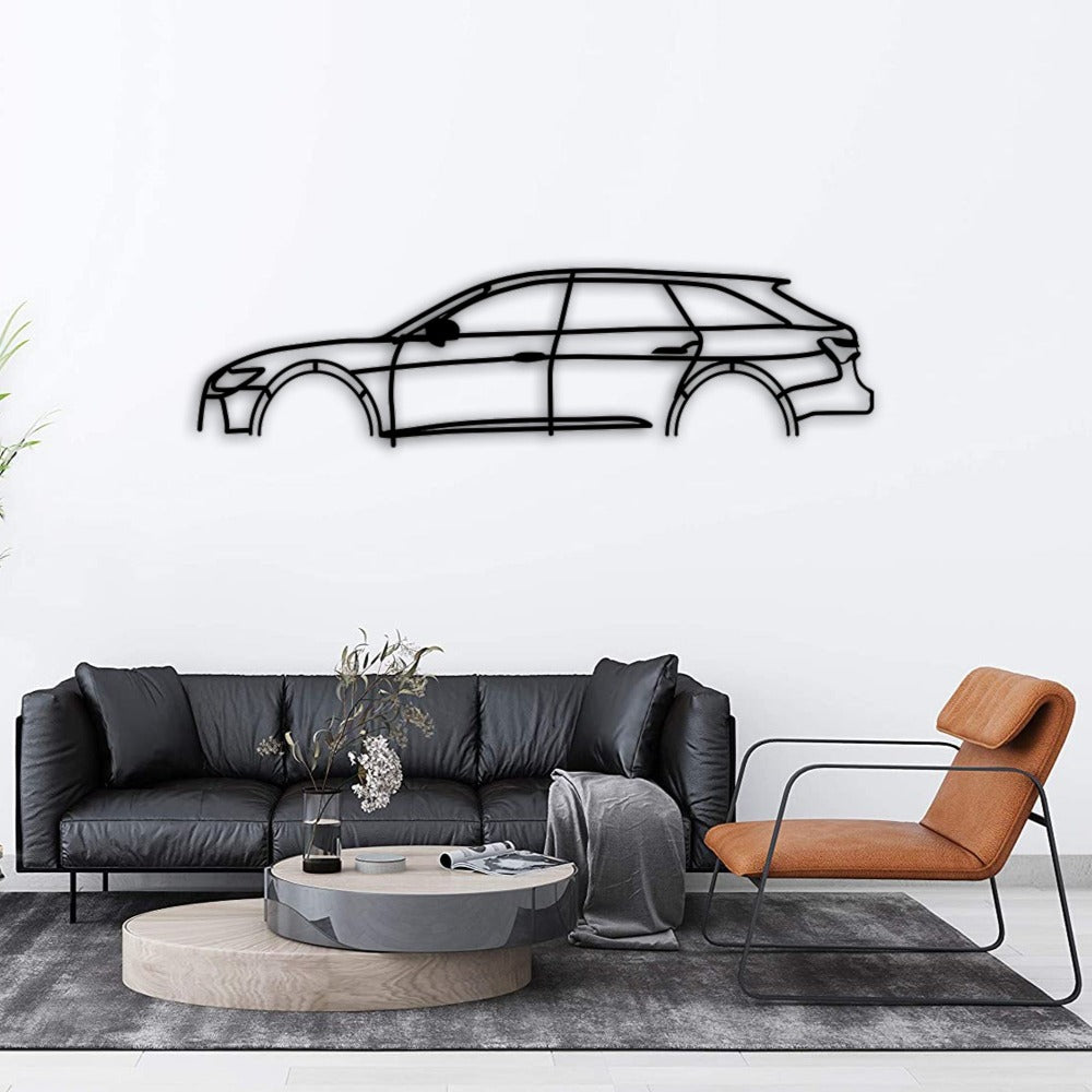Audi RS6 Car Silhouette from VITAHOME DESIGN LLC