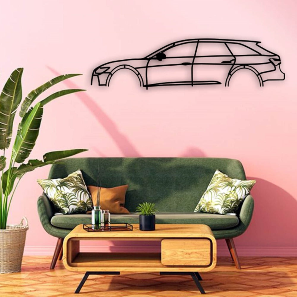 Audi RS6 Car Silhouette from VITAHOME DESIGN LLC