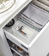 Stackable Clear Organizers [Set of 2] - Four Sizes from Yamazaki Home
