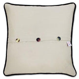 Austin Hand-Embroidered Pillow from Quirks!