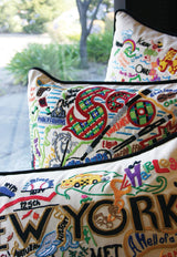 Austin Hand-Embroidered Pillow from Quirks!