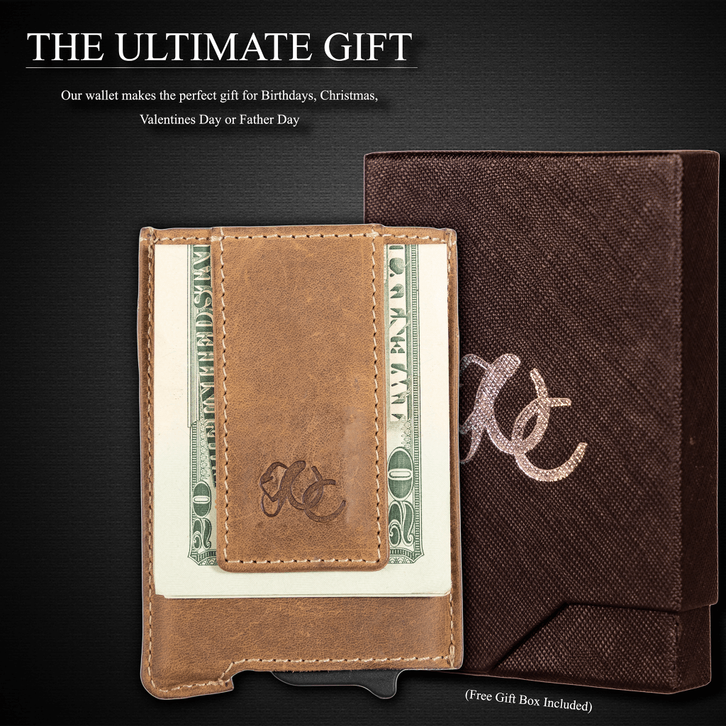 Automatic Pop-Up Wallet from UC Leather Company