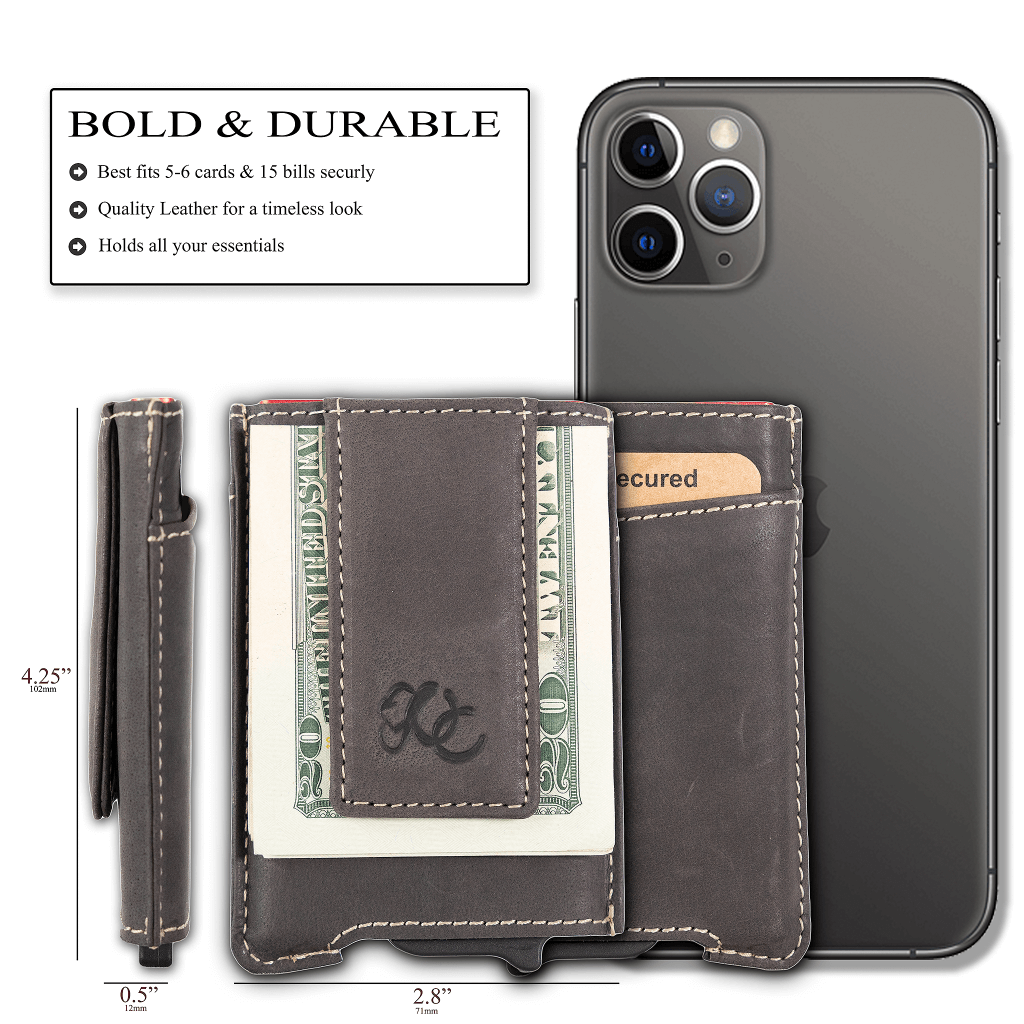 Automatic Pop-Up Wallet from UC Leather Company